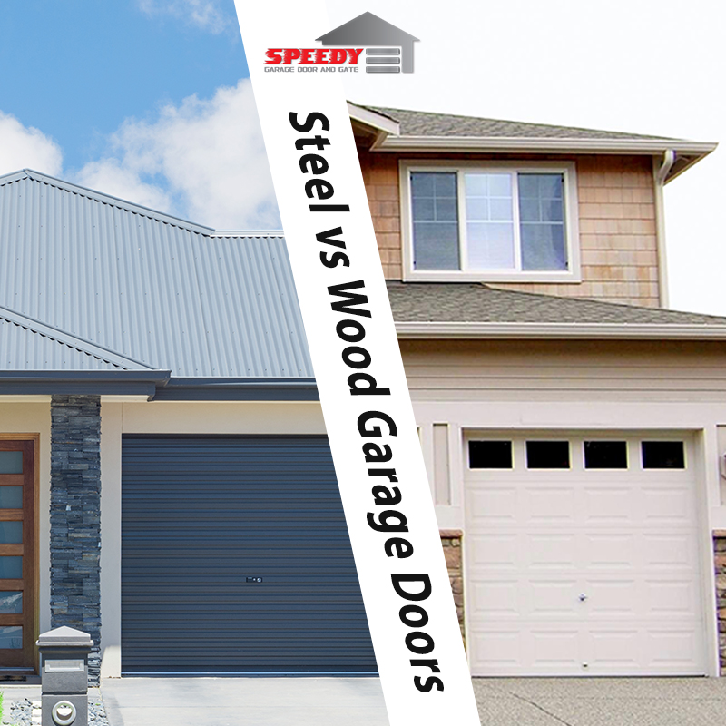 Steel Garage Doors vs Wood Garage Doors
